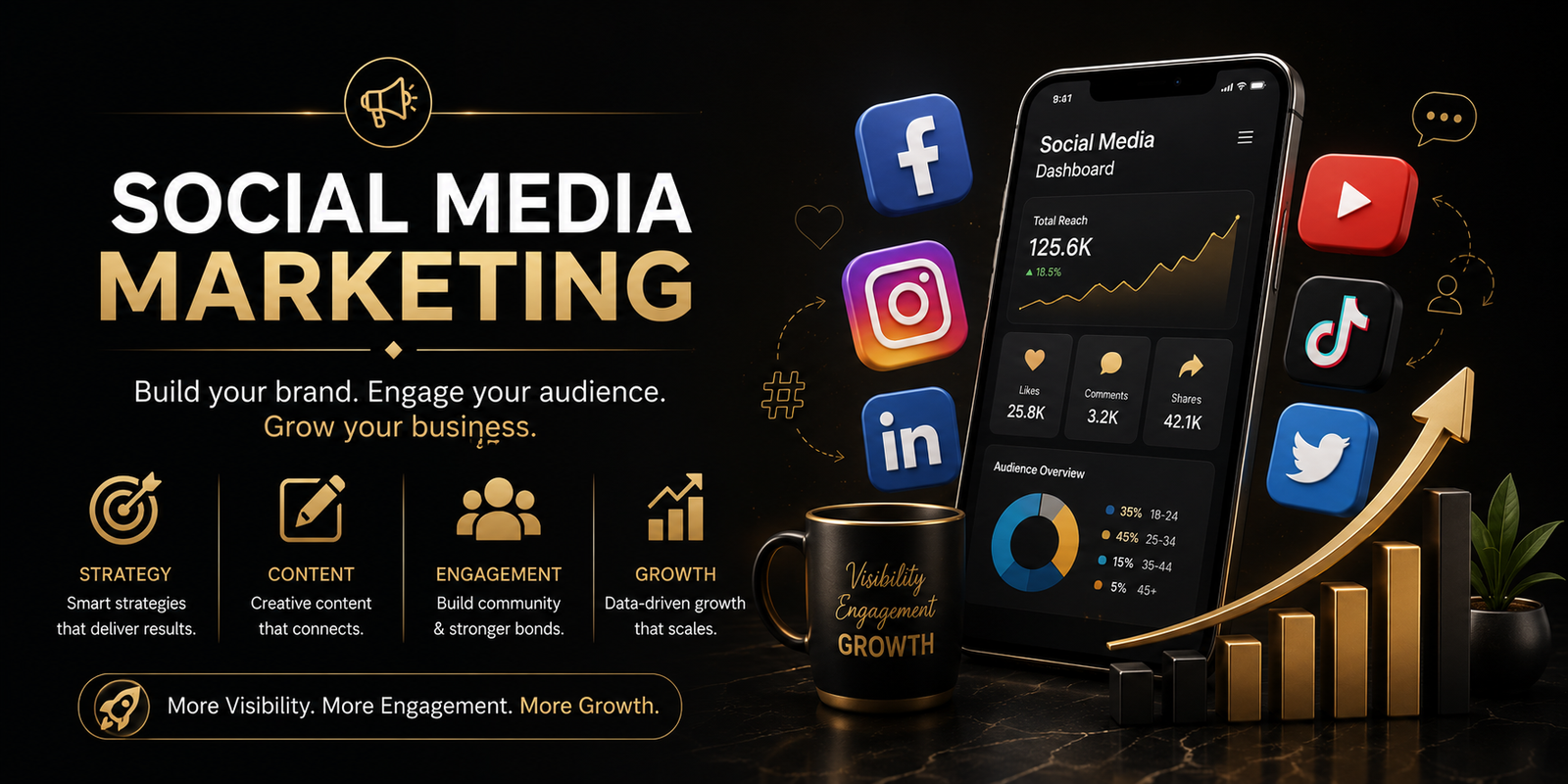 Social media marketing across mobile platforms