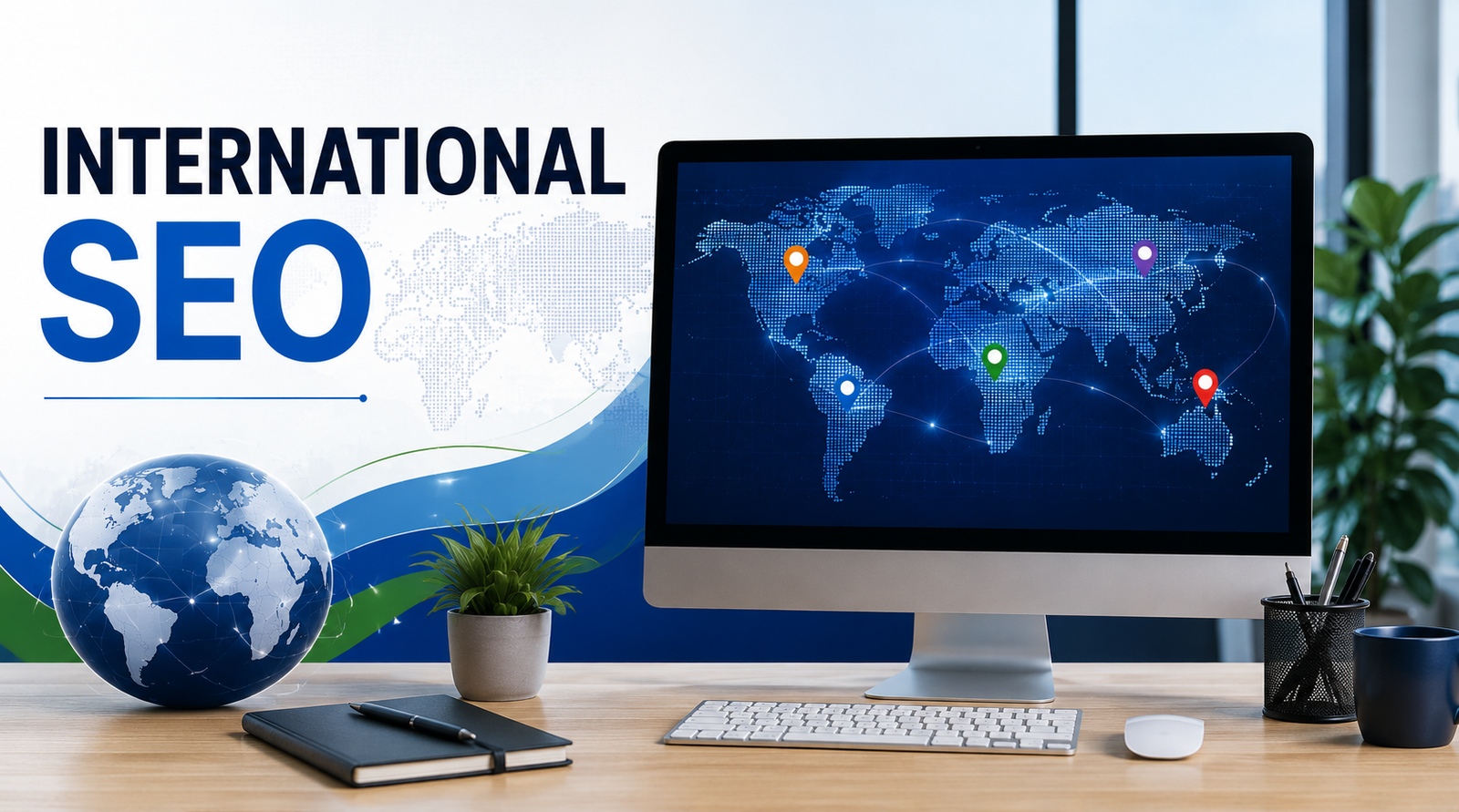 International SEO analytics dashboard