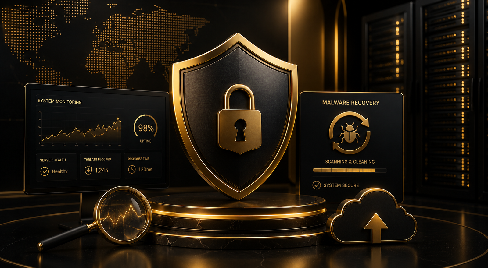 Secure digital access and website protection